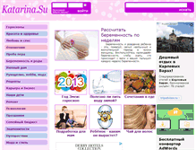 Tablet Screenshot of katarina.su